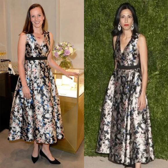 LK Bennett Dresses & Skirts - LK Bennett Dr Juana Abstract Multicolor Gown Sleeveless Full Skirt Size 4